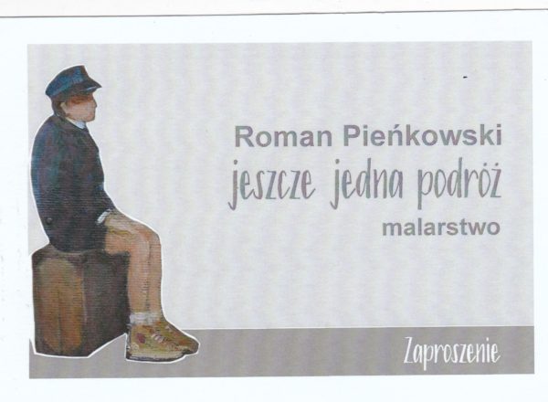 Wystawa obrazów Romana Pieńkowskiego 5.X.2018r.
